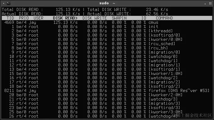 使用基于 shell 的资源监视器