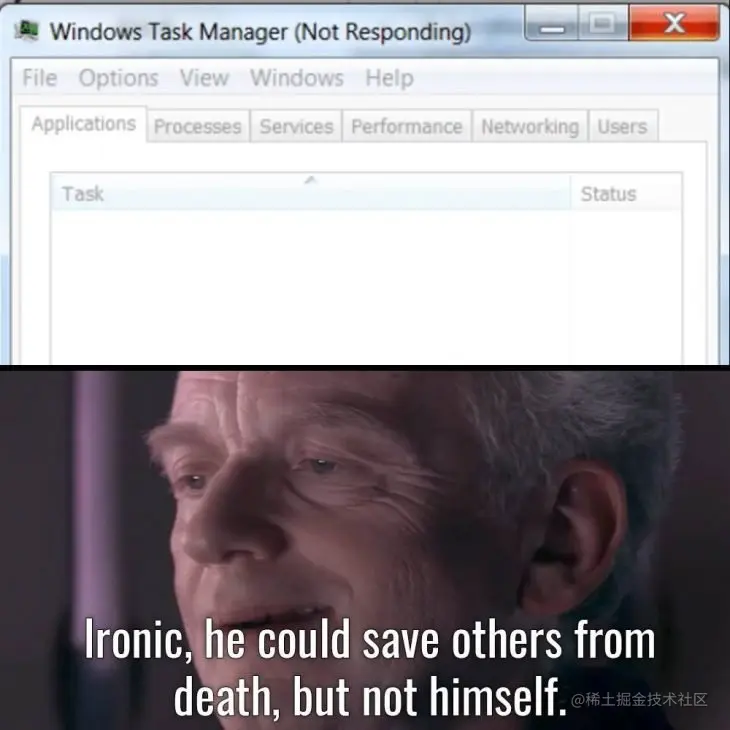 Windows Task Manager Meme