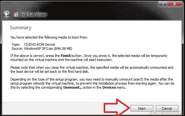 在 Oracle VM VirtualBox 上安装 WindowsXP