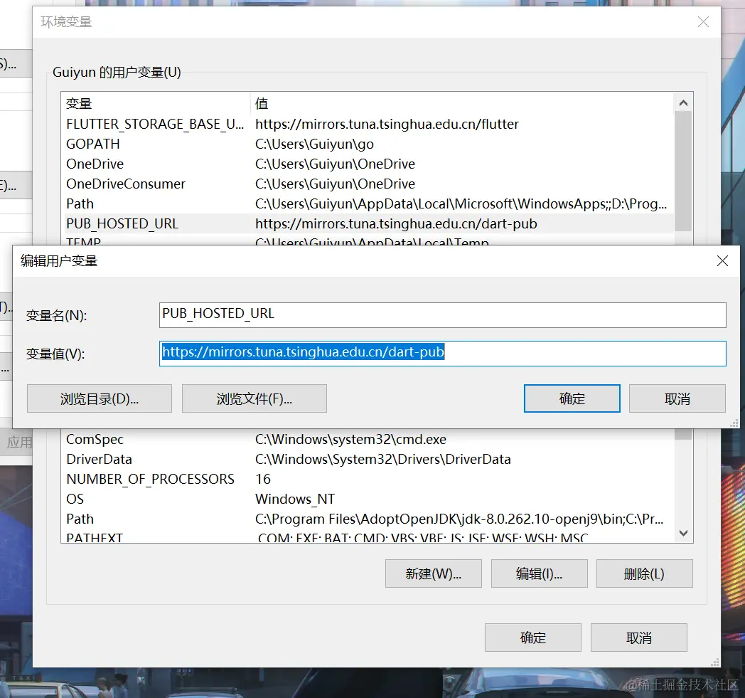 Window10添加Flutter镜像-1