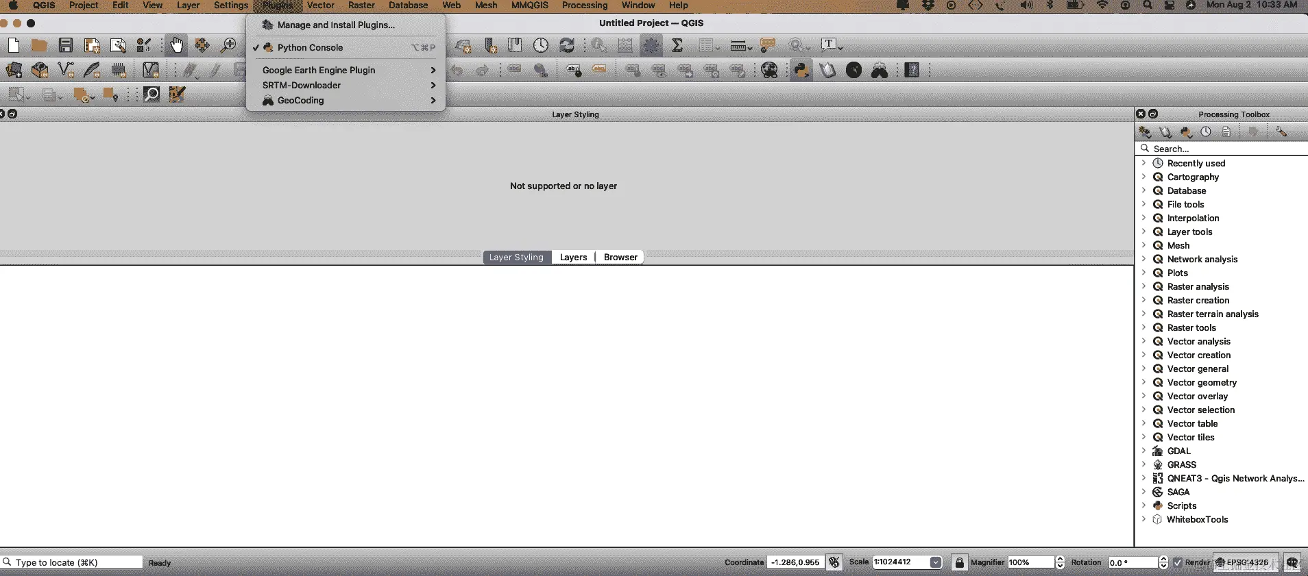 安装 Python 插件