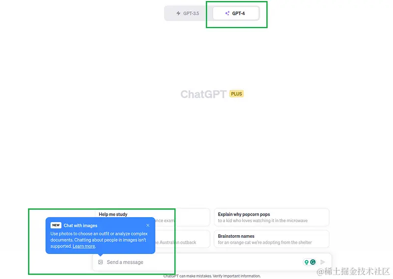 OpenAI chat with images