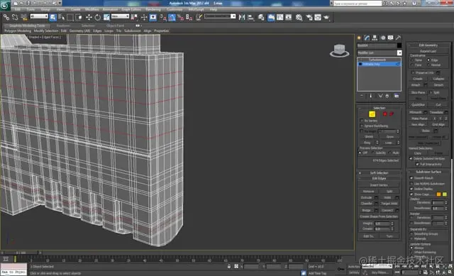 3D 工作室最大建模教程未来派螺栓枪