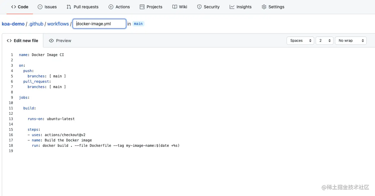 github actions部署koa实现CI假如我们个人开发者也想要搞CI/CD，功能相对简单，使用的是github仓- 掘金