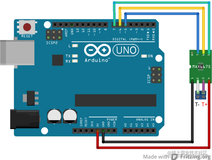 LabVIEW 控制 Arduino 采集热电偶温度数值（进阶篇—2）
