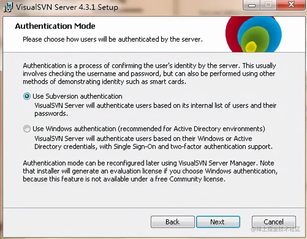 手把手教你搭建集中式版本控制系统SVN服务器