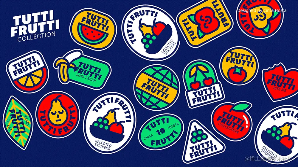 贴纸设计过程全解析，原来设计贴纸这么简单！