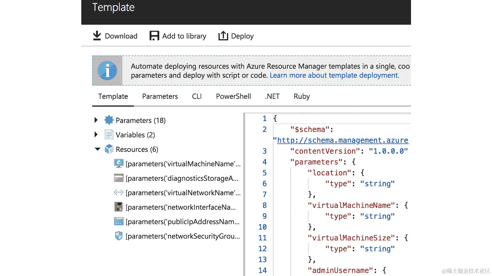 在模板窗格中添加脚本到库中
