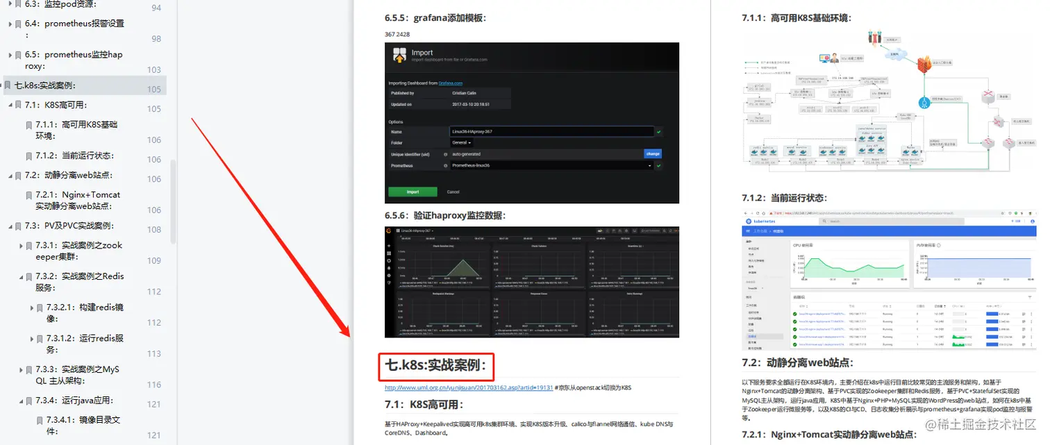 138页K8S实战案例，涵盖所有高级进阶知识点，代码齐全仅分享三天