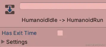 图 12.21 - 禁用“具有退出时间”复选框以立即执行转换