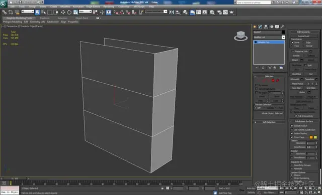 3D 工作室最大建模教程未来派螺栓枪