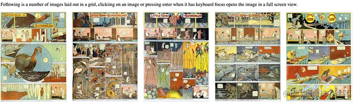 The first line of Little Nemo images