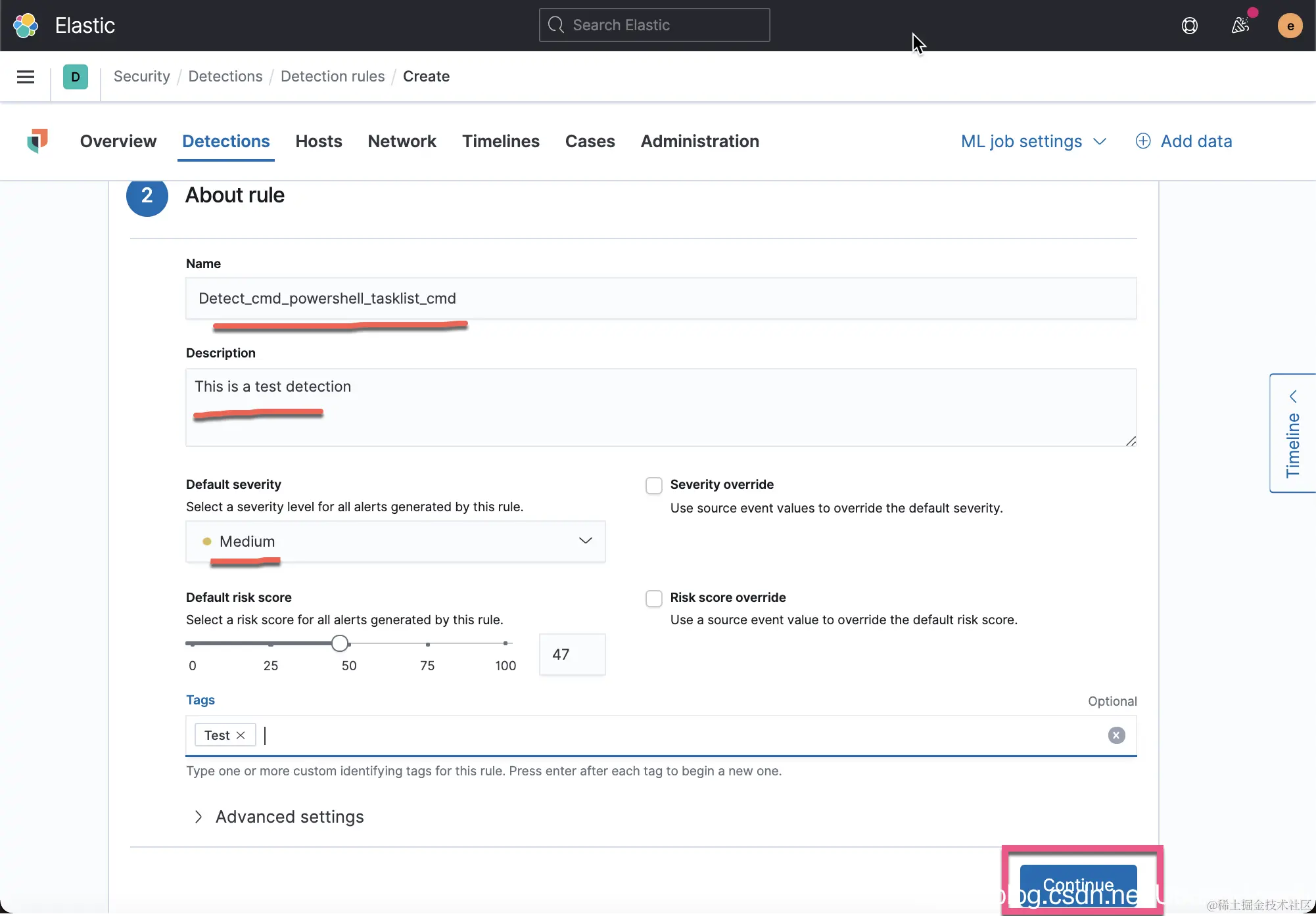 Elasticsearch：为Elastic Security 定制Detection rules自从Elasti - 掘金