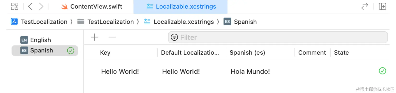 图20-5：西班牙语翻译