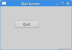 Quit button