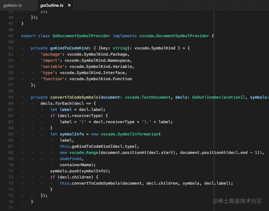 VS Code插件开发教程（10）编程式语言特性 Programmatic Language Features_https://bianchenghao6.com/blog_go_第9张