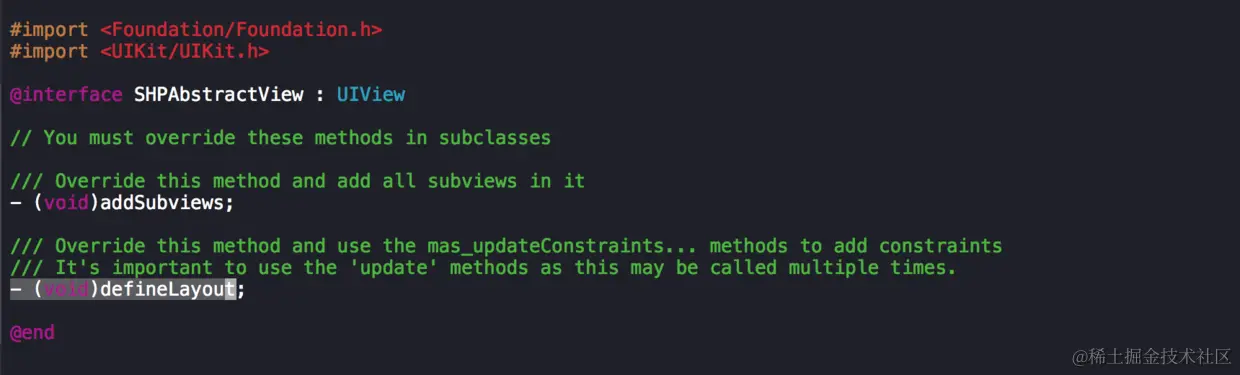 SHPAbstractView Source Code .png