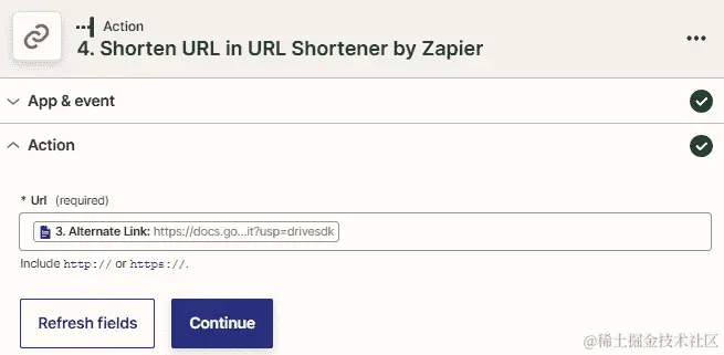 图 22.9 – 通过 Zapier 集成使用 URL 缩短器概述来缩短 URL 的概述