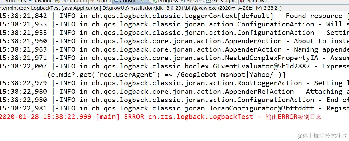 logback_EvaluatorFilter