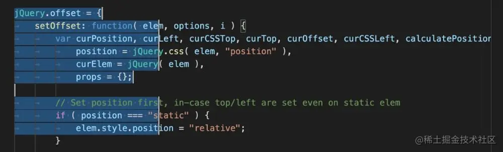 Selecting a column or box of code in VS Code