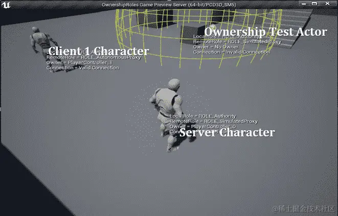 图 16.9：服务器窗口