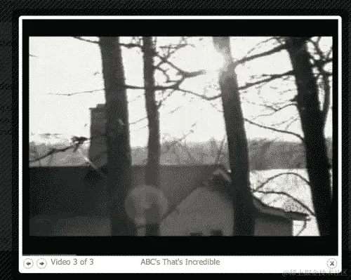 行动时间——在灯箱中显示视频