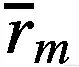 {\overline{r}}_m