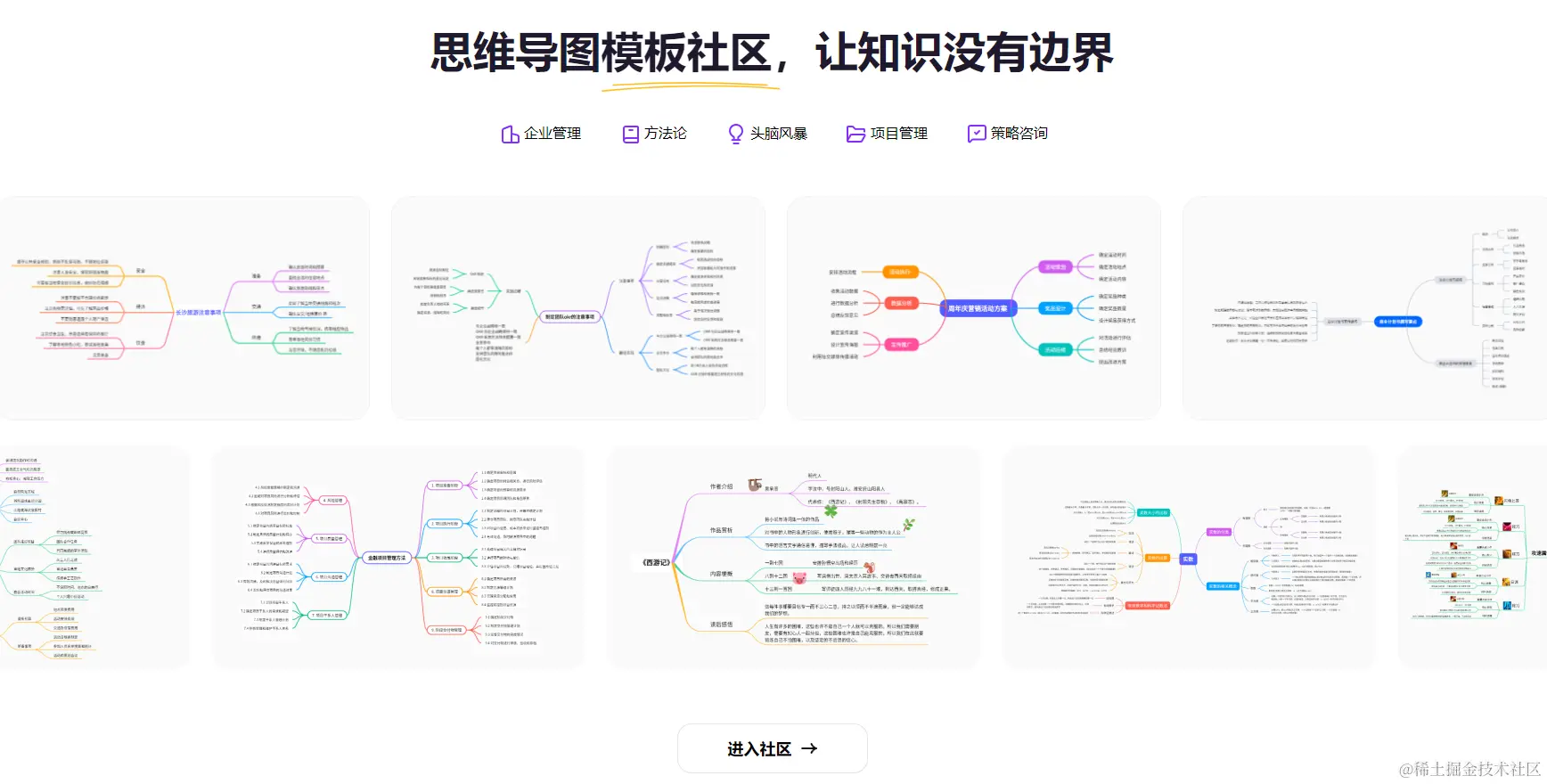 boardmix模板社区