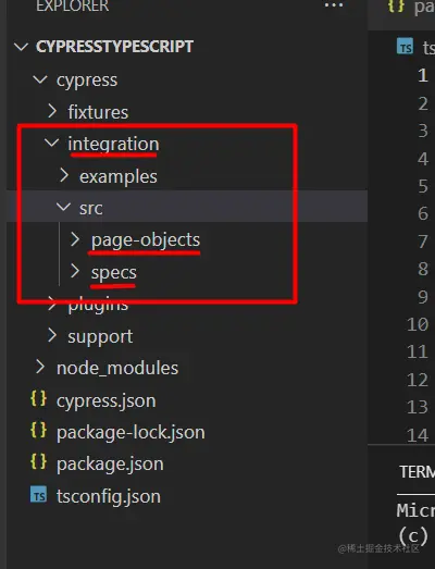 Specs Folder In Integration