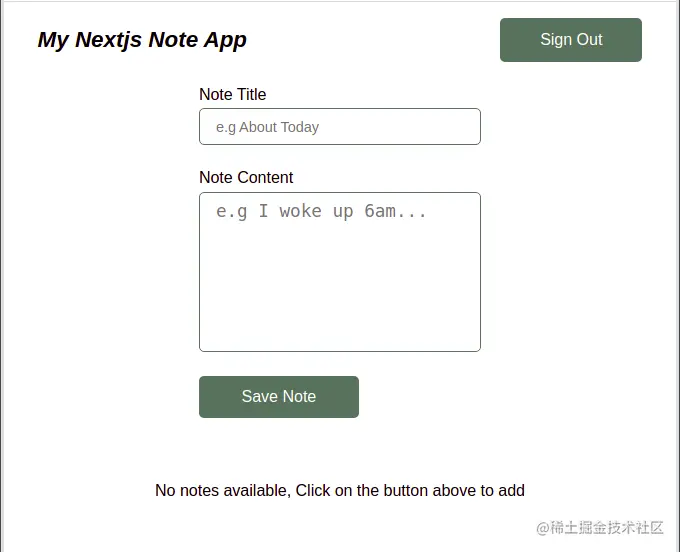 Nextjs Add Notes Component