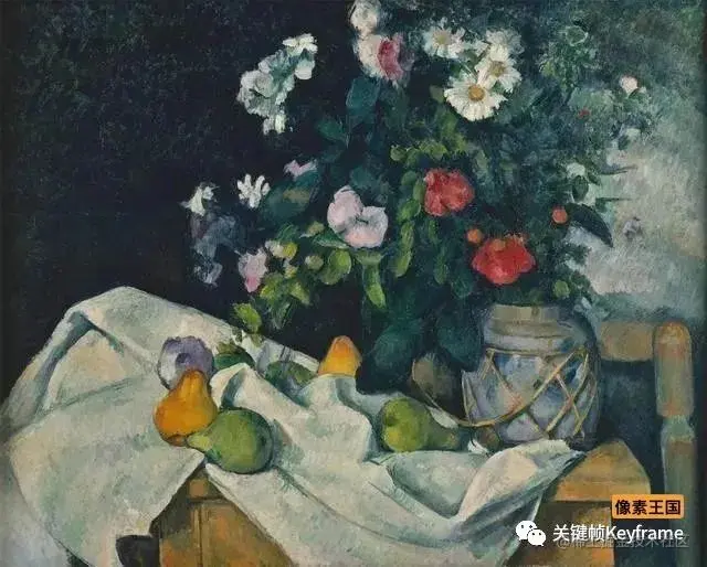 塞尚《静物》
