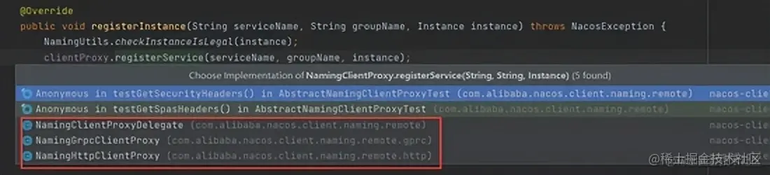 Spring Cloud Alibaba组件Nacos实战及Nacos客户端服务注册源码解析