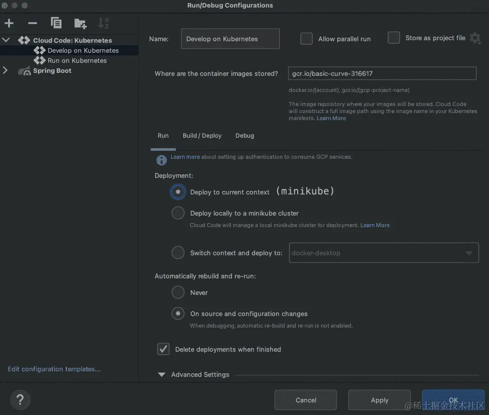 图 7.4 – 将 Kubernetes 的当前上下文设置为 Minikube