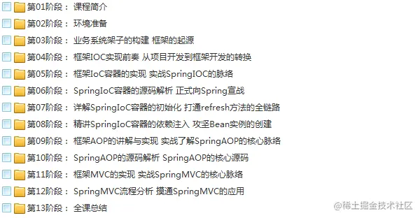 15套JAVA框架源码深度剖析视频spring5,mybatis,springboot,jdk教程插图(4)