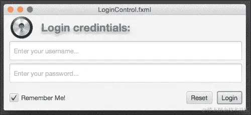 登录对话框自定义 UI