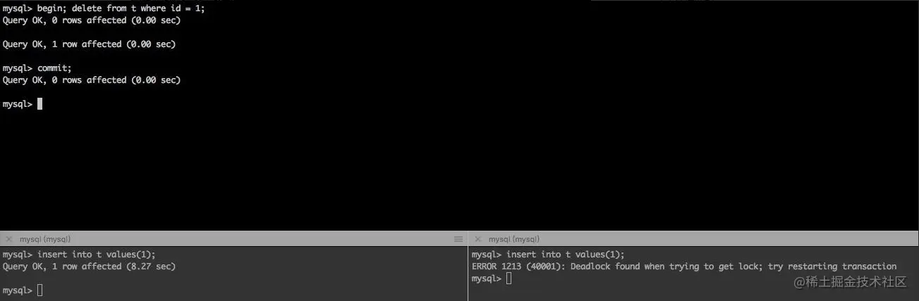 一次并发插入死锁带来的“教训”，我才清楚这些MySQL锁知识