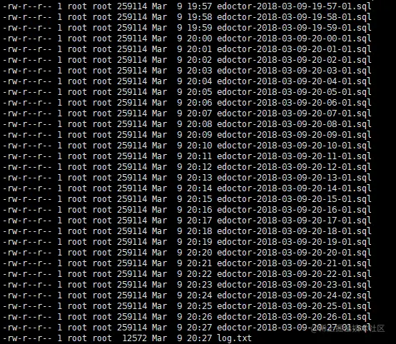 MySQL定时备份数据库（包含脚本）