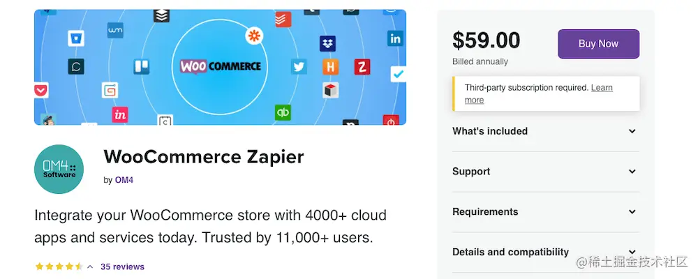 WooCommerce Zapier plugin.