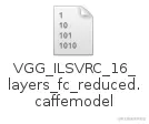 VGG-16预训练模型
