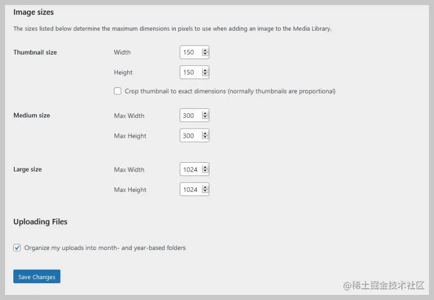 Basic Media Settings