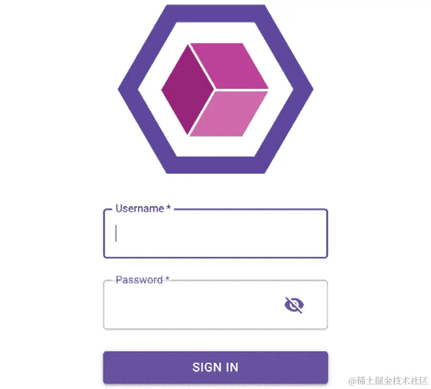 图 9.3：Swarmpit 登录屏幕