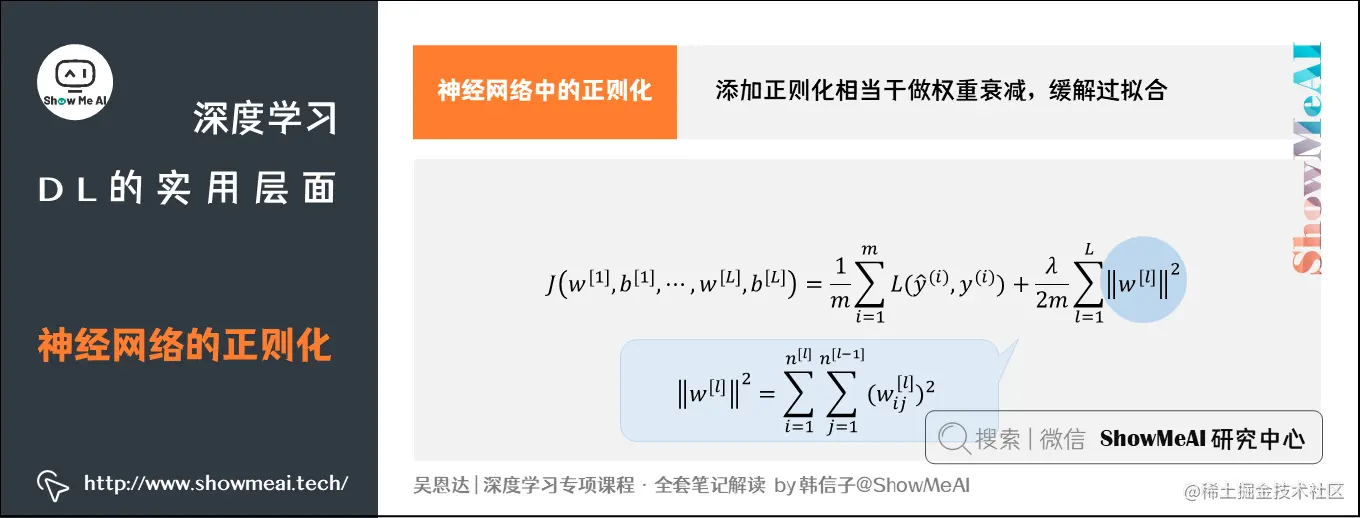神经网络的正则化
