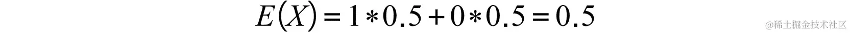 图 9.2：期望值公式