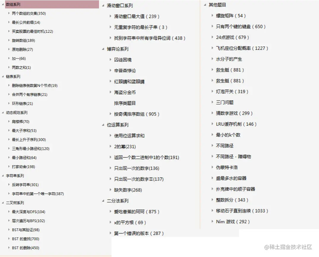 这套获50w+星标的算法神仙文档，足你解决90%的对手，牛逼