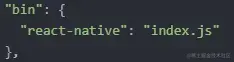 package.json bin