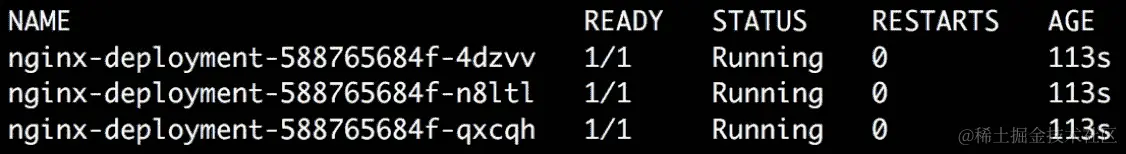 图 8.2：获取所有 Pod