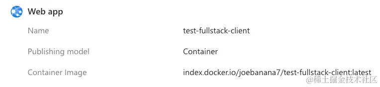 container image updated
