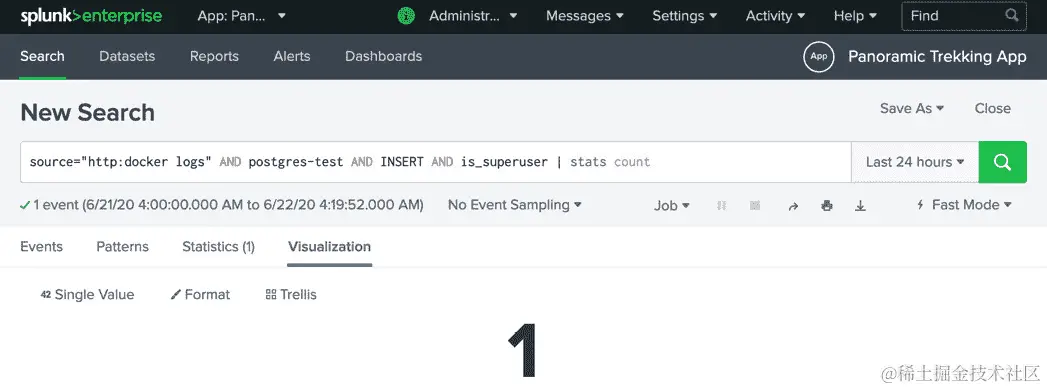 图 14.52：在查询栏中输入查询
