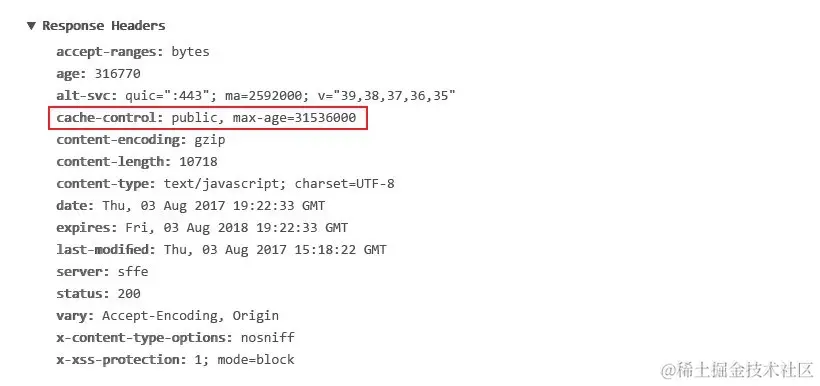来自 google.com 的 HTTP 响应标头示例