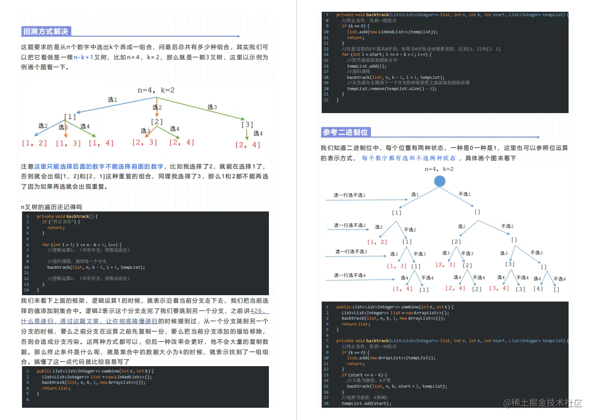 炸了！力扣官方首发了这套1568页LeetCode算法刷题笔记（彩页版）